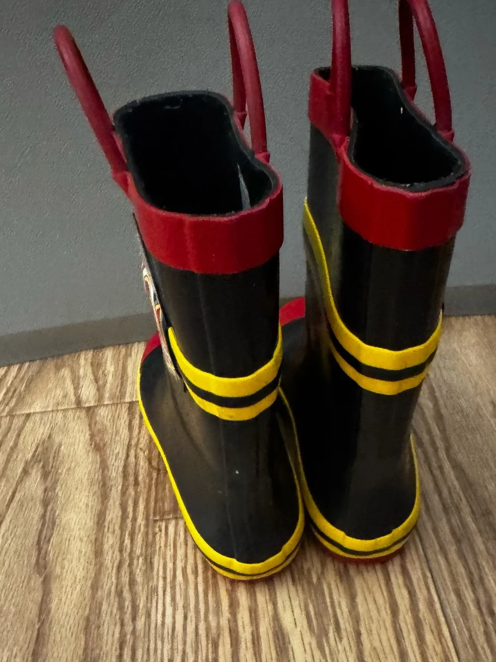 Kids Fire Department Rain Boots size 13/1